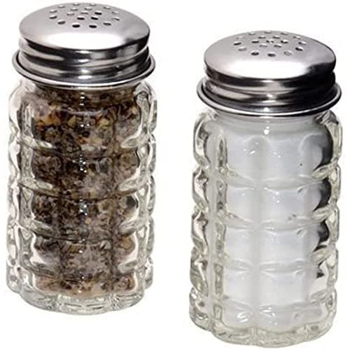 Best Salt and Pepper Shakers #9 from 1st Choice Retro Style Salt and Pepper Shakers with Stainless Tops (2)