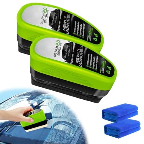 Best Oil Film Cleaning Brushes #3 from retigazo retigazo 2PCS Upgrade Automotive Oil Film Cleaning Brush, 2025 Reusable Oil Film Cleaning Brush, Glass Coating Brush for Windshield, Remove & Prevent Rain and Fog Cleaning Glass Brush