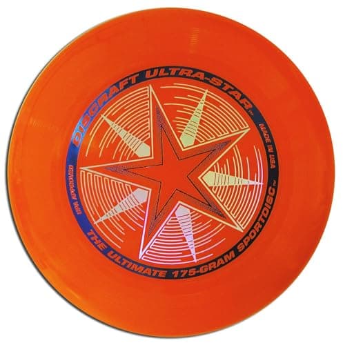 Best Flying Discs #2 from Discraft Discraft USSO 175 gram Ultra Star Sport Disc, Bright Orange